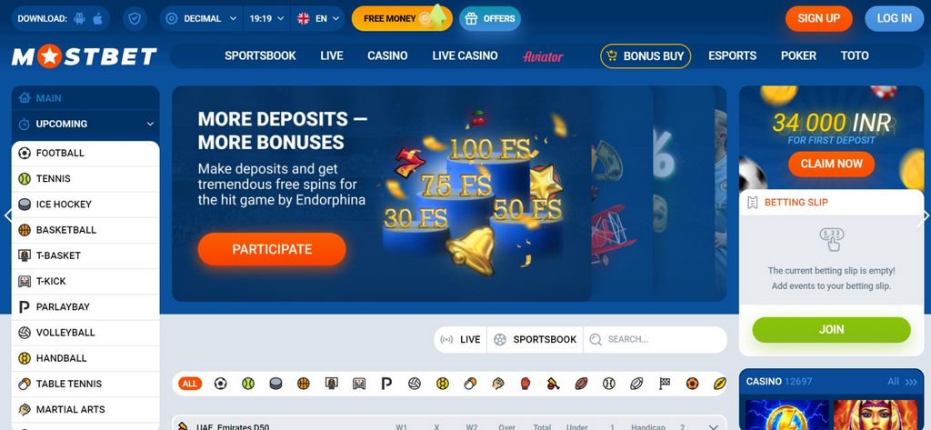 Exactly how to bank on sports in Mostbet?