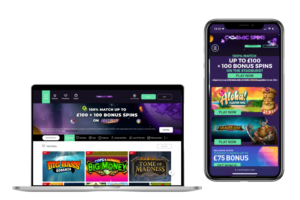 Explore the Unique Features and Thrills of Cosmic Spins Casino