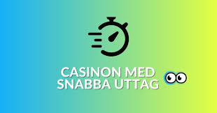 Casino med snabba uttag - Så väljer du rätt casinon Casino med snabba uttag - Så väljer du rätt casinon